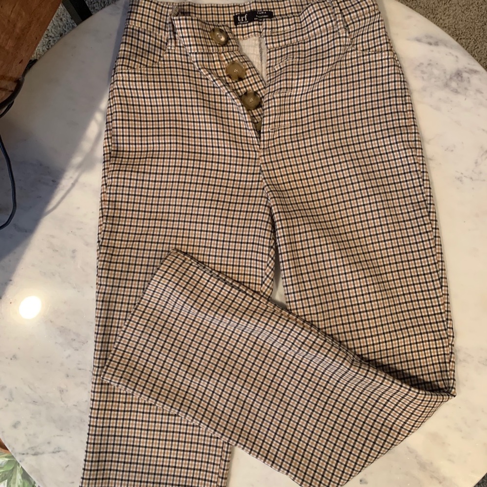 Zara Plaid Pants